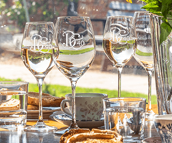 Engraved Wine Glasses